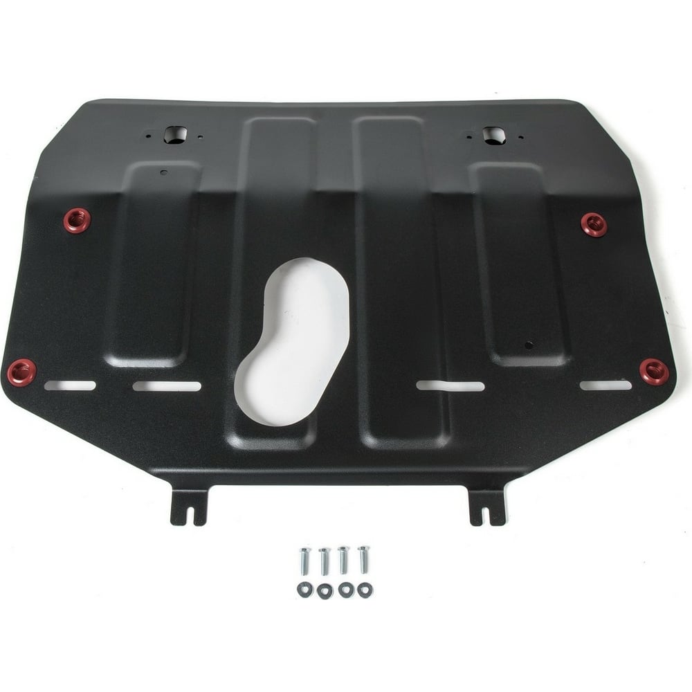 Изображение товара Защита картера и КПП АвтоБРОНЯ для Geely Atlas 2018-н.в. сталь 2 мм крепеж