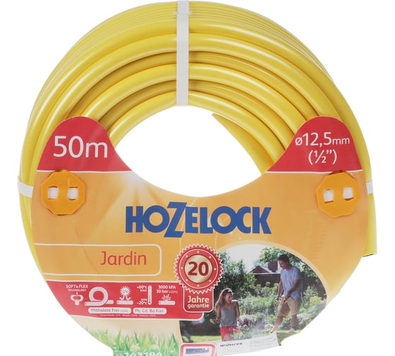 Изображение товара Шланг для полива Hozelock Jardin 1/2", 50 м 143194