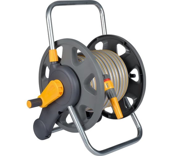 Изображение товара Катушка со шлангом 1/2" 25 м, коннекторами и наконечником для шланга Hozelock 2431 2431R3600