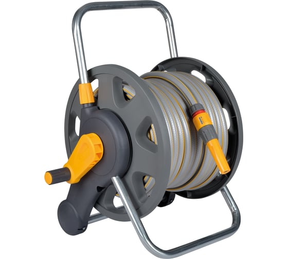 Изображение товара Катушка со шлангом 1/2" 25 м, коннекторами и наконечником для шланга Hozelock 2471 2471R3600
