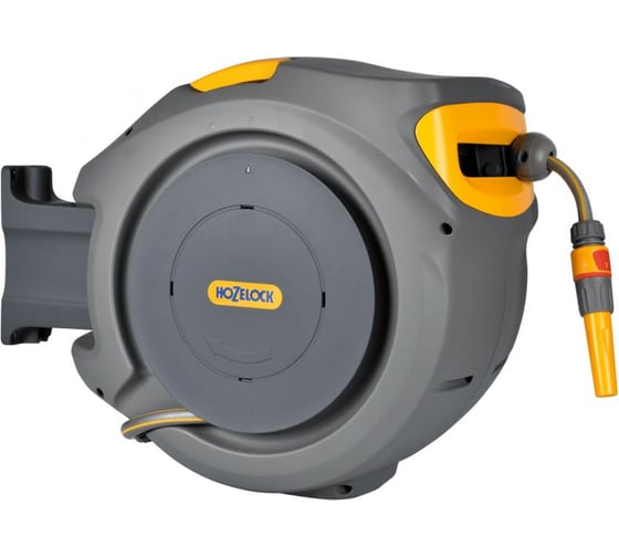 Изображение товара Катушка Авто со шлангом 1/2" 30 м, коннекторами и наконечником для шланга Hozelock 2403 2403 3600