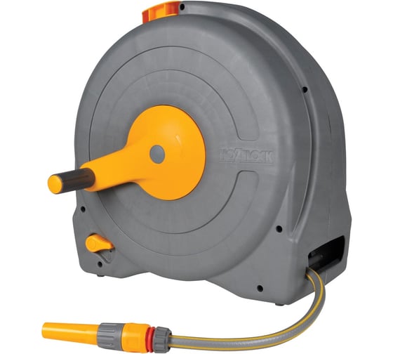 Изображение товара Катушка c закрытым корпусом 1/2" 40м, коннекторами и наконечником для шланга Hozelock 2494 2494R3600