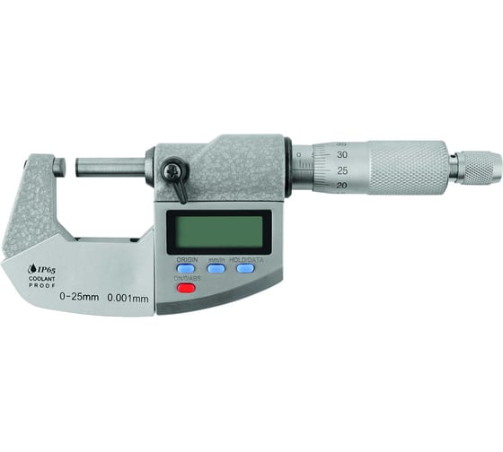 Изображение товара Цифровой микрометр Links гладкий МКЦ 0-25мм IP65 727 I-00 IP 65