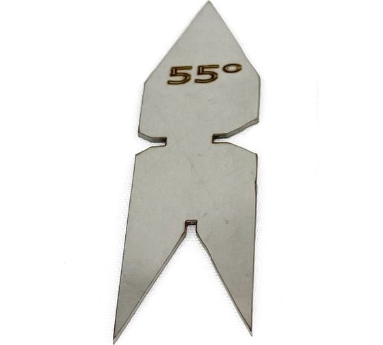 Изображение товара Шаблон для дюймовой резьбы 55 градусов КСИЗ с калибровкой 100011238