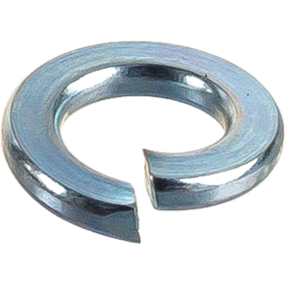 Изображение товара Пружинная шайба гровер M6 оцинкованная DIN 127 1 кг для надежного крепления