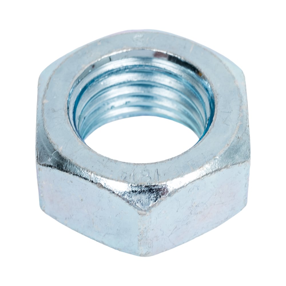 Изображение товара Оцинкованная гайка М24 DIN 934 1 кг крепежный элемент высокого качества