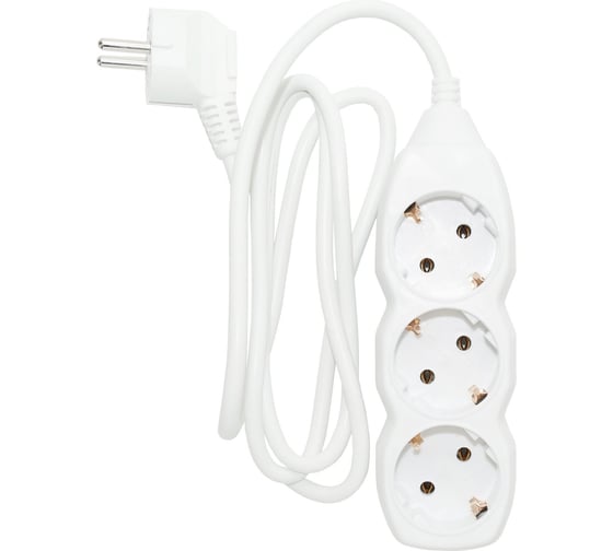 Изображение товара Удлинитель Jilion U-3g-3m-Z с 3 евророзетками (с/з) 3 м 9534146
