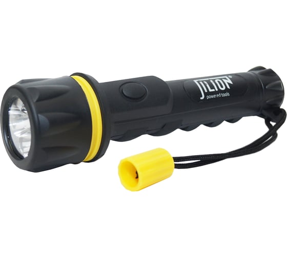 Изображение товара Ручной светодиодный фонарь Jilion 3LED, 2хАА, обрезиненный пластик 9531115