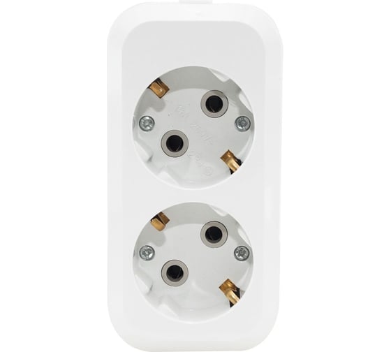 Изображение товара Колодка для удлинителя Jilion с 2 евророзетками (с/з) 9533961