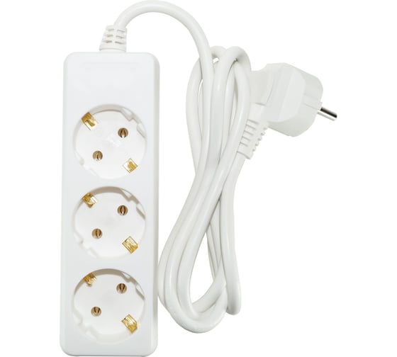 Изображение товара Удлинитель Jilion U-3g-1.5m-Z-c с 3 евророзетками (с/з) 1.5 м SIMPLE 9534045