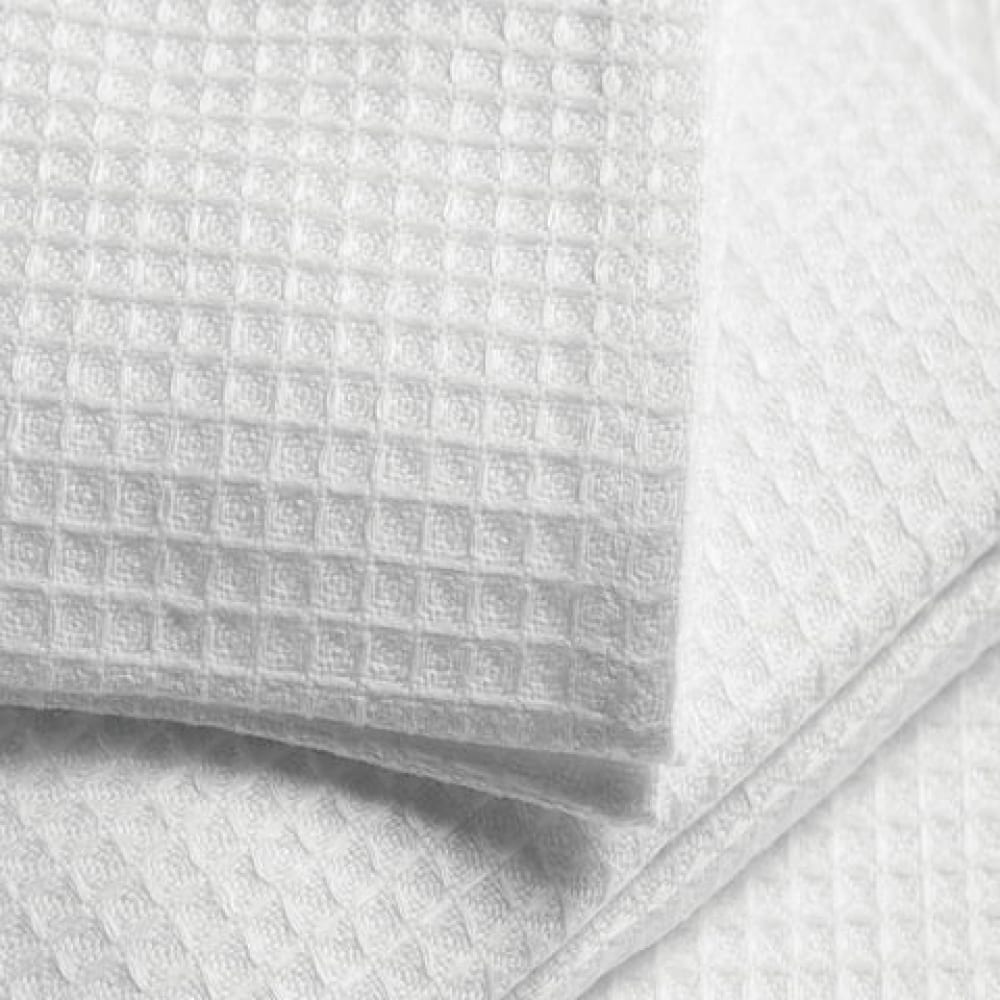 фото Вафельное отбеленное полотенце лайма