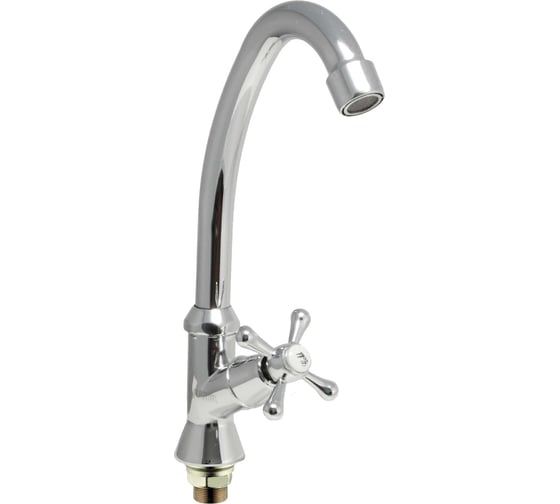 Изображение товара Настольный кран Juguni JGN1140, моно, кран-букса керамический, хром/мах. 0402.661