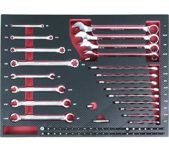 Изображение товара Инструмент в ложементе СОРОКИН Great дюймовый 65 предметов 1.265