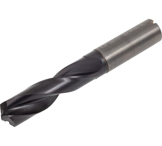 Изображение товара Сверло с каналами СОЖ тип RT100U (17.5 мм, DIN6537K, тв.сплав) Guhring 5510 17,500