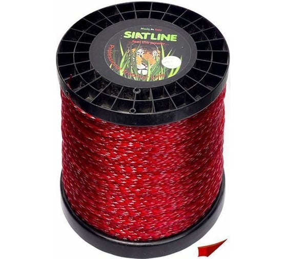 Изображение товара Леска бобина КРУЧ КВАДРАТ 2.0 мм, 688 м PREMIUM SIAT 303206