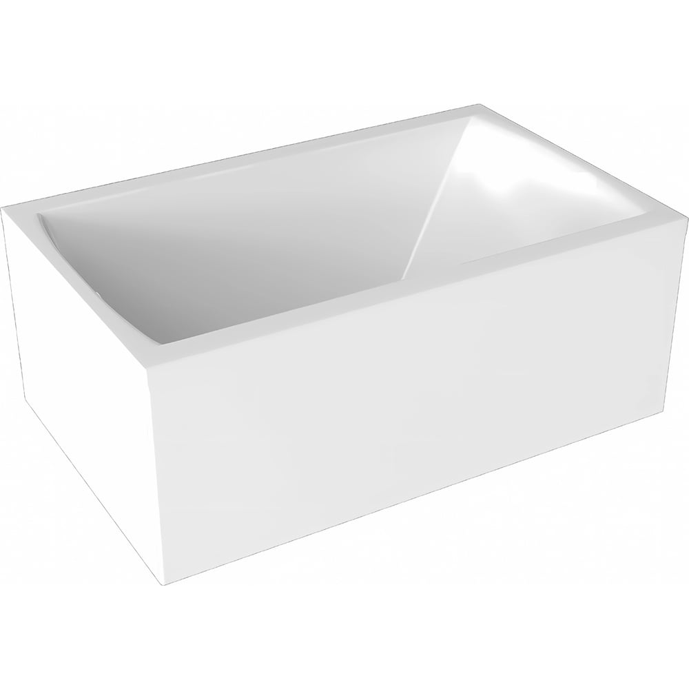 Изображение товара Акриловая ванна Marka One MODERN 130x70 белая прямоугольная