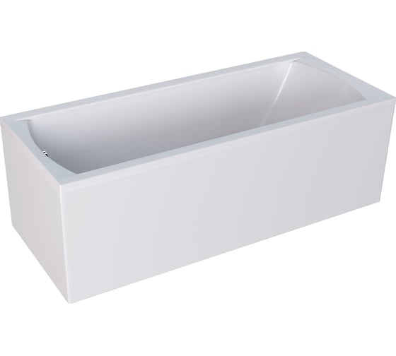 Изображение товара Акриловая ванна Marka One MODERN 155x70 прямоугольная белая 01мод15570