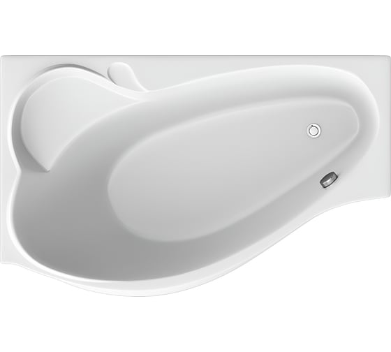 Изображение товара Ванна Marka One GRACIA 170x100 левая асимметричная, белая 01гр1710л