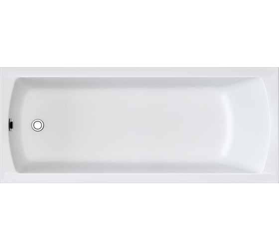 Изображение товара Акриловая ванна Marka One MODERN 165x70 прямоугольная белая 01мод16570