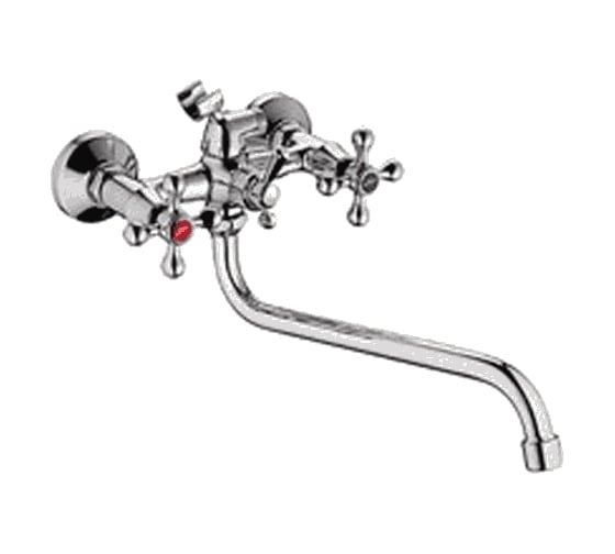 Изображение товара Смеситель для ванны LEDEME крест переключатель душа шаровый керамика L2208 65785