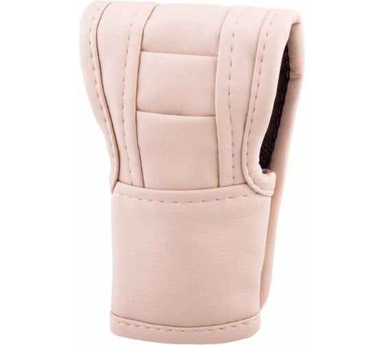 Изображение товара Чехол рычага АКПП SKYWAY кожзам, слоновая кость S06201002