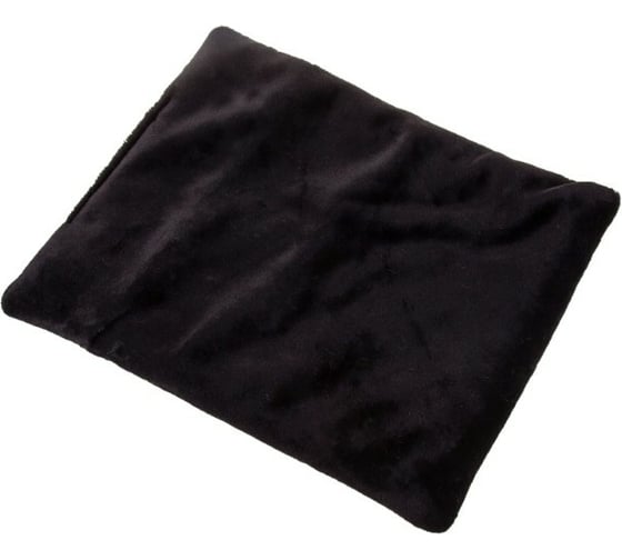 Изображение товара Накидка сиденья SKYWAY ARCTIC искусственный мех, мутон, 1 шт, без спинки, черный S03003002