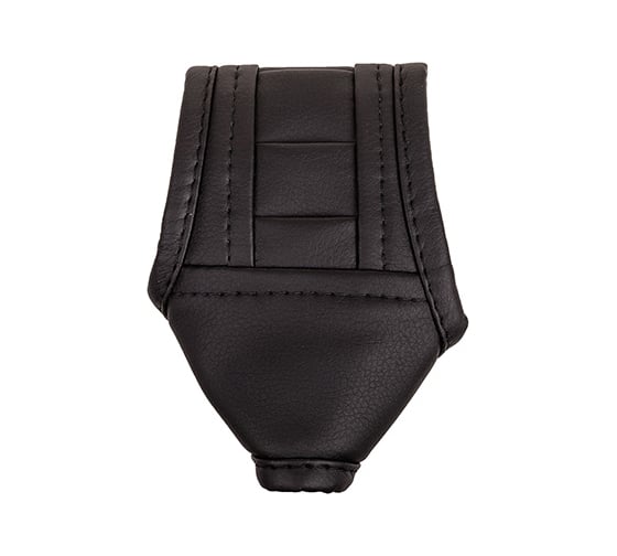 Изображение товара Чехол рычага АКПП SKYWAY кожзам, круглый, черный S06201007