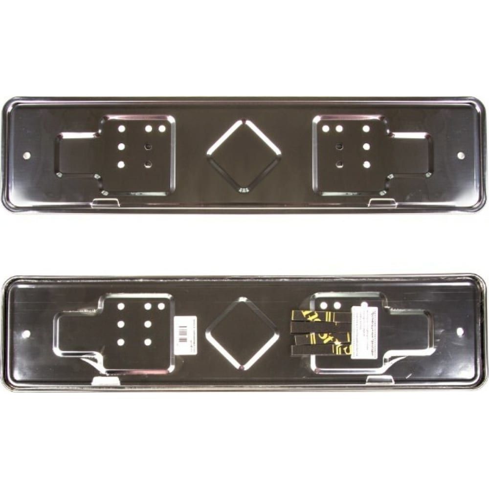 Металлическая рамка для номера SKYWAY автомобильные накидки для заднего ряда duffcar