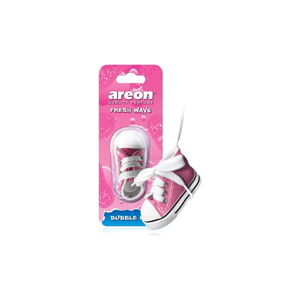 Изображение товара Автомобильный ароматизатор Areon FRESH WAVE bubble gum FW02 сухой на зеркало