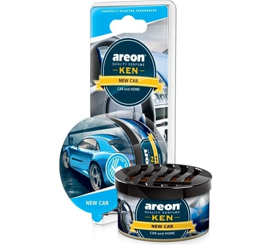 Изображение товара Ароматизатор Areon KEN BLISTER New car AKB11