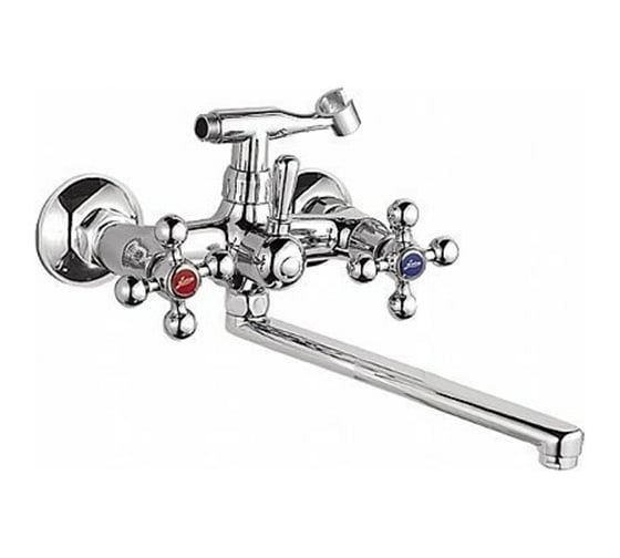 Изображение товара Смеситель для ванны LEDEME длинный излив, 30 мм керамика L2319 806430