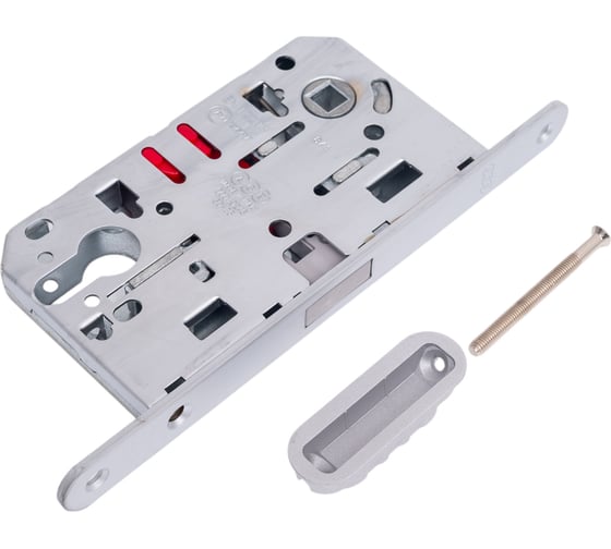 Изображение товара Межкомнатный замок AGB B06102.50.91.567 B04102,B05102 WC, белый с ответной планкой B02402.05.91 MEDIANA POLARIS 36551