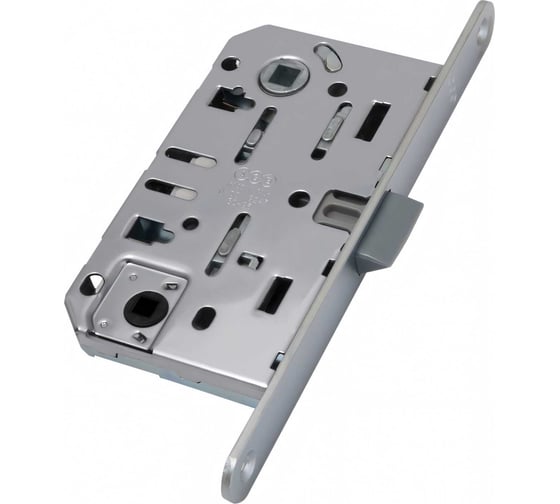 Изображение товара Замок AGB B01102.50.06.567 межкомнатный WC никель MEDIANA EV. инд.упак+B01000.13 25791