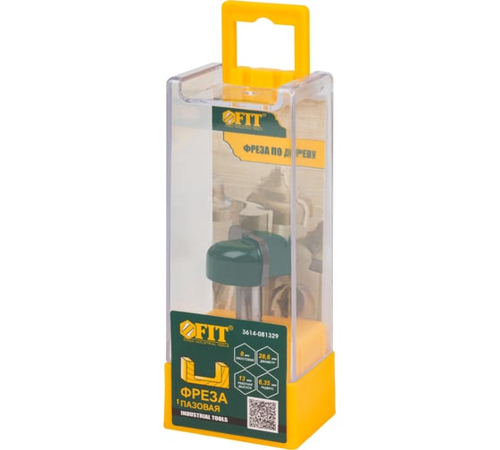 Изображение товара Фреза пазовая фасонная (28.6х13х48 мм) FIT 3614-081329