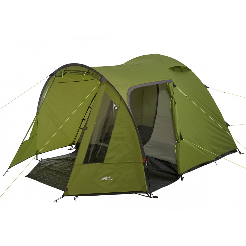 Четырехместная палатка TREK PLANET палатка jungle camp trek planet vermont 4 зеленая
