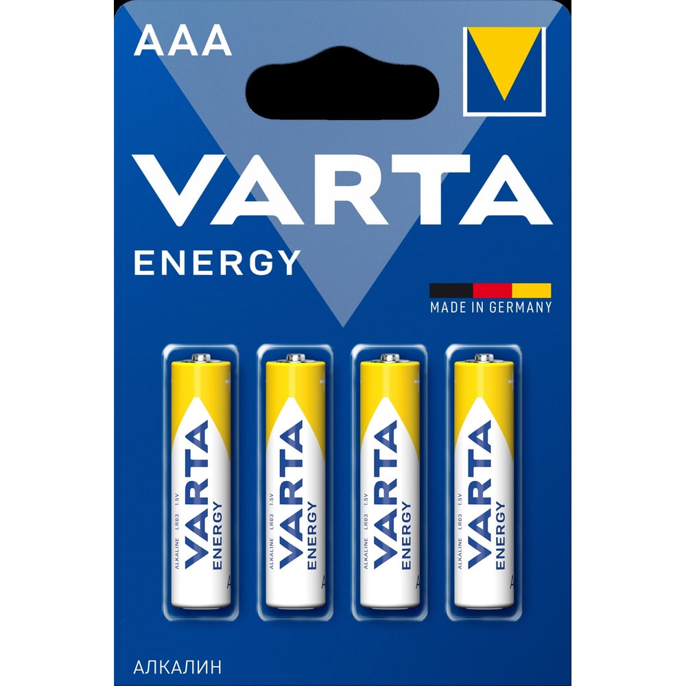 Батарейки Varta duracell ultra батарейки щелочные размера aaa 4 шт в упаковке