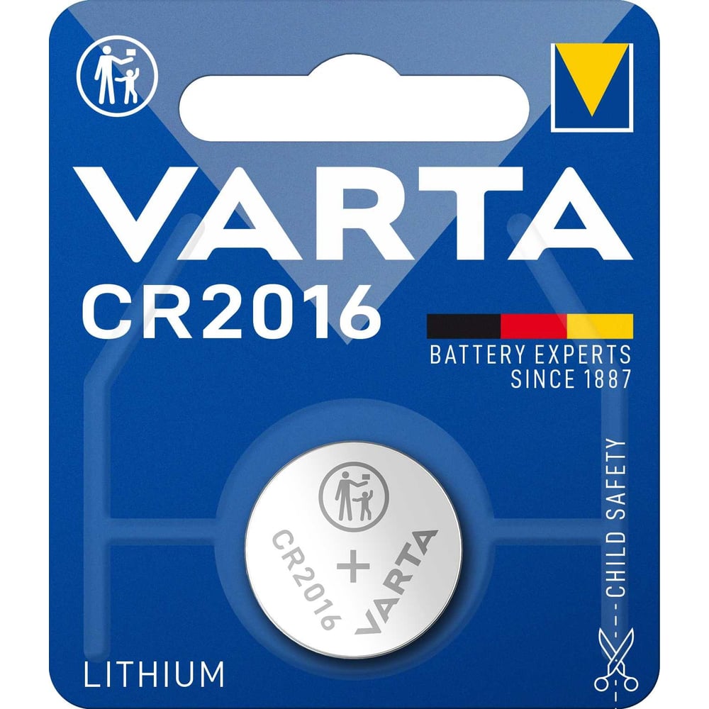 Батарейка Varta батарейка focusray cr2016 1 штука