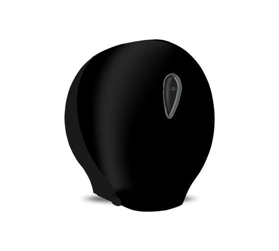 Изображение товара Диспенсер для туалетной бумаги Nofer пластмассовый чёрный 05005.N