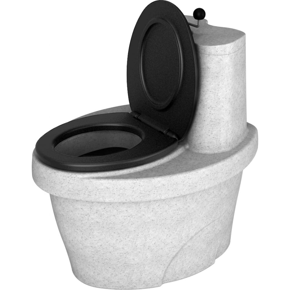 Торфяной туалет Rostok туалет айша m с бортом 53 х 39 х 21 см серый fix