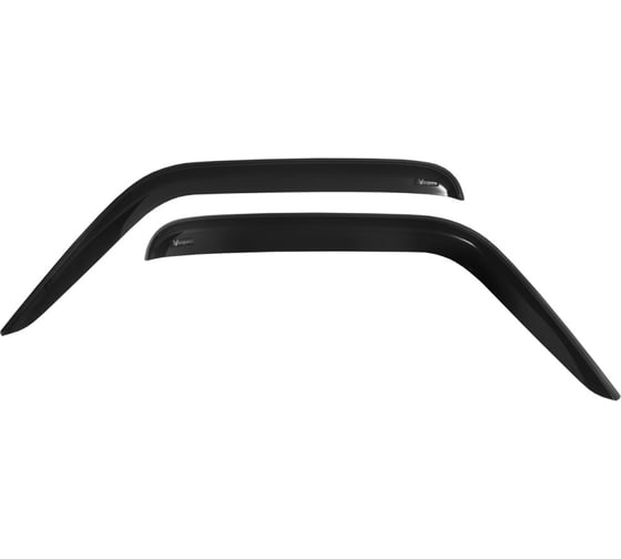 Изображение товара Дефлекторы окон Vinguru Hyundai HD72 2004- грузовик, накладные, скотчевые, 2шт. акрил AFV80204