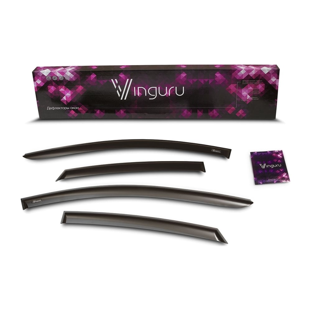 Дефлекторы окон Peugeot 4008 2012-2015 vinguru комплект ковриков в салон bmw 7 vi g11 2015 2019 ромб с черным кантом duffcar