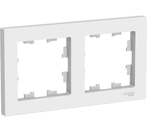 Изображение товара 2-постовая, универсальная рамка Systeme Electric Atlasdesign лотос ATN001302