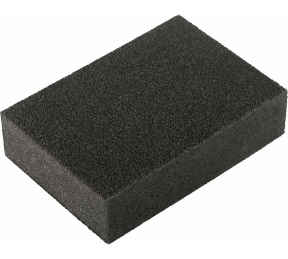Изображение товара Губка шлифовальная алюминий-оксидная 100x70x25 мм, Р120 MOS 38393М