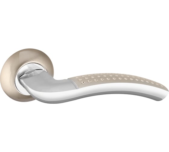 Изображение товара Раздельная ручка PUNTO LOGICA TL SN/CP-3 матовый никель/хром 35749