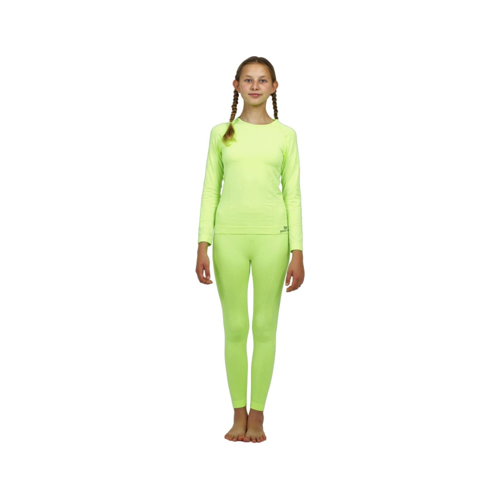 Изображение товара Детское термобелье White Owl фуфайка и кальсоны размер M зеленый