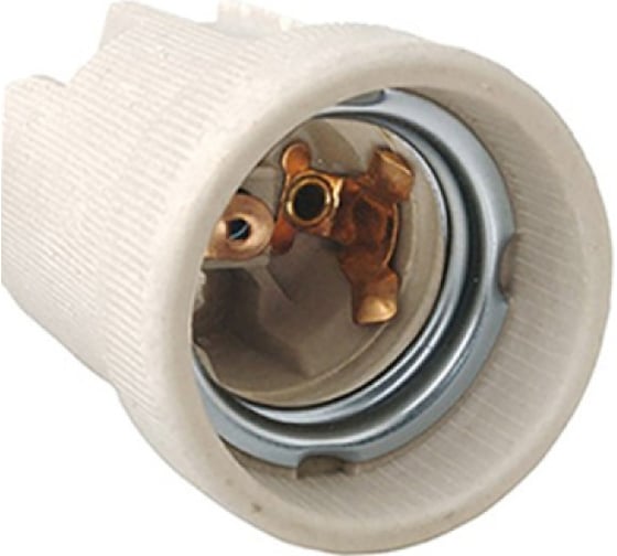 Изображение товара Керамический патрон РемоКолор 5565341 Е27, белый, 89-0-175