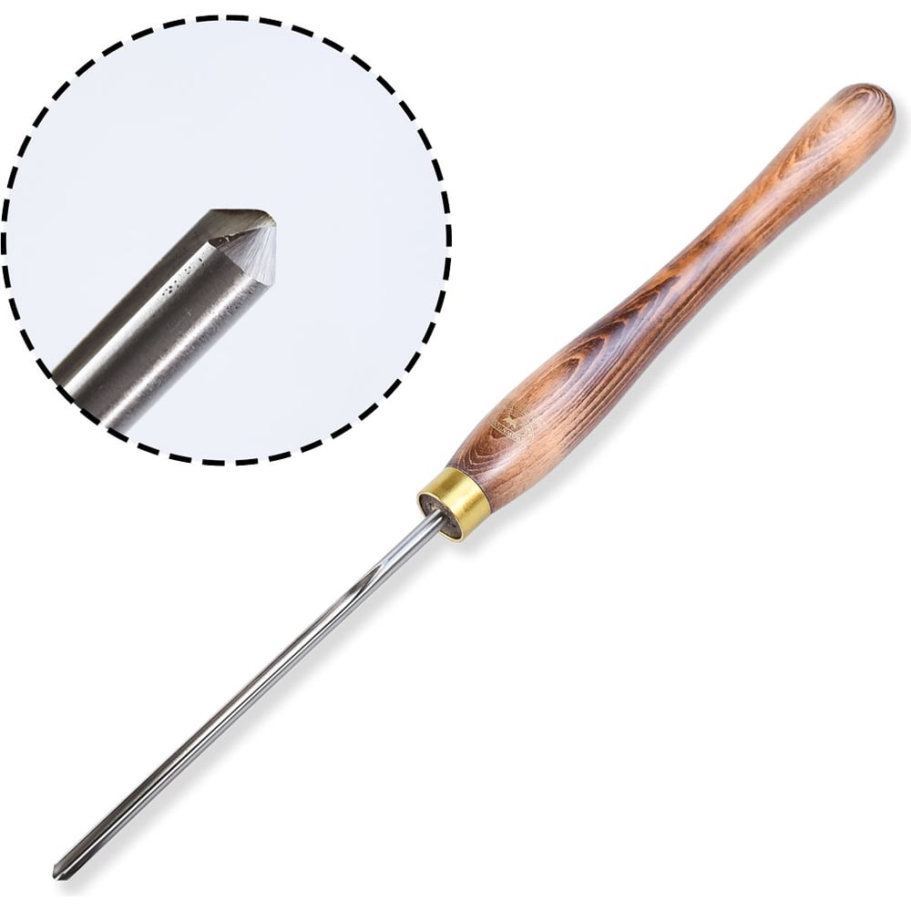 Изображение товара Резец токарный Bowl Gouge 6 мм, рукоять 354 мм GROWN TOOLS М00002925