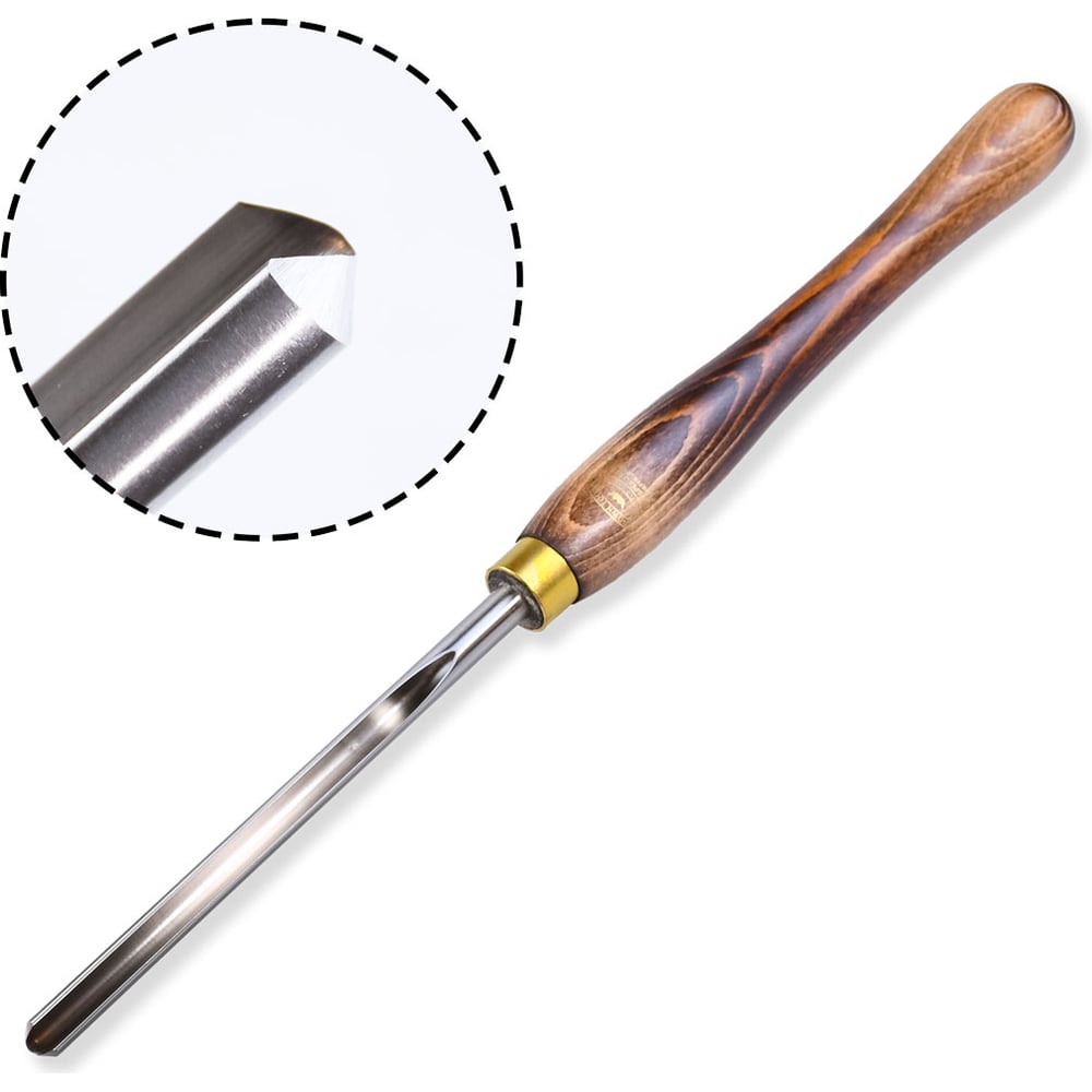 Изображение товара Резец токарный Bowl Gouge 13 мм, рукоять 354 мм GROWN TOOLS