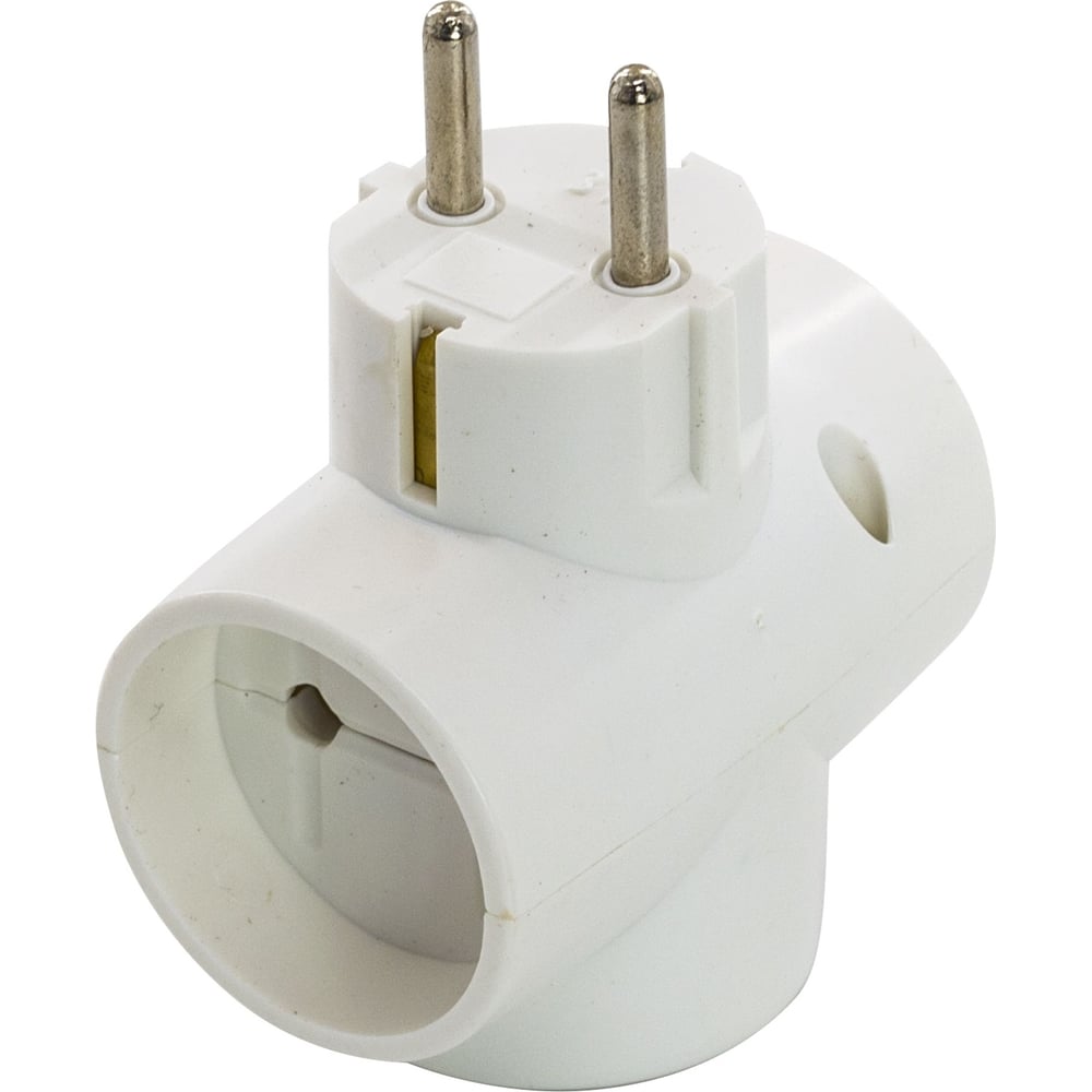 Изображение товара Разветвитель Very 3 гнезда 16А белый 89-0-056