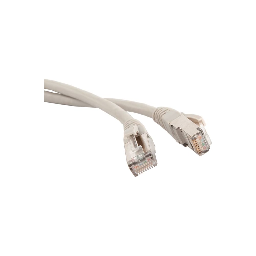 Изображение товара Патч-корд TWT RJ45-RJ45 1.5 м FTP категория 5е серый